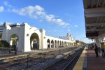 Former Orlando Atlantic Coastline Station building, now part of the Amtrak Station. I took this photo from the Orlando Health / Amtrak Sunrail Station platform 